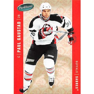 Řadové karty - Gaustad Paul - 2005-06 Parkhurst No.61