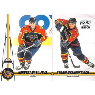 Řadové karty - Vasiljevs Herbert, Vyshedkevich Sergei - 2000-01 Pacific No.28