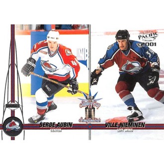 Řadové karty - Aubin Serge, Nieminen Ville - 2000-01 Pacific No.125