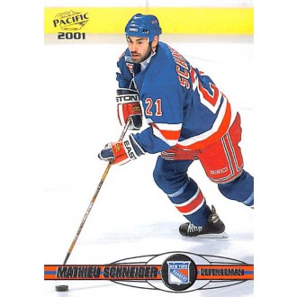 Řadové karty - Schneider Mathieu - 2000-01 Pacific No.270