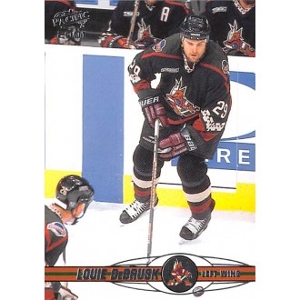 Řadové karty - DeBrusk Louie - 2000-01 Pacific No.313