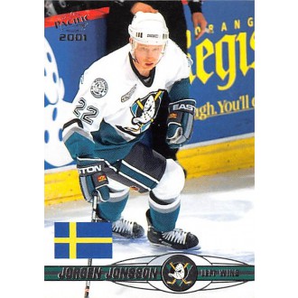 Řadové karty - Jonsson Jorgen - 2000-01 Pacific No.431