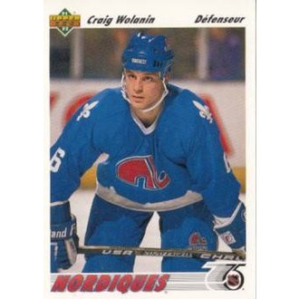 Řadové karty - Wolanin Craig - 1991-92 Upper Deck French No.486