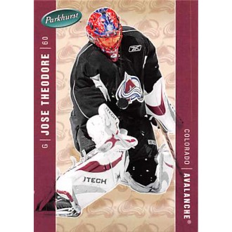 Řadové karty - Theodore Jose - 2005-06 Parkhurst No.120