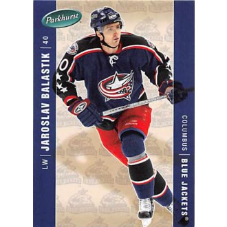Řadové karty - Balaštík Jaroslav - 2005-06 Parkhurst No.150