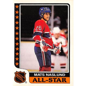 Insertní karty - Naslund Mats - 1986-87 Topps Sticker Inserts No.8