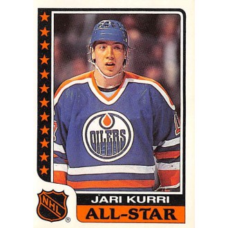 Insertní karty - Kurri Jari - 1986-87 Topps Sticker Inserts No.10