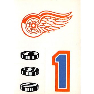 Insertní karty - Detroit Red Wings - 1986-87 Topps Sticker Inserts No.15