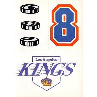 Insertní karty - Los Angeles Kings - 1986-87 Topps Sticker Inserts No.22