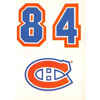 Insertní karty - Montreal Canadiens - 1986-87 Topps Sticker Inserts No.23