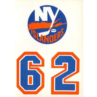 Insertní karty - New York Islanders - 1986-87 Topps Sticker Inserts No.32A