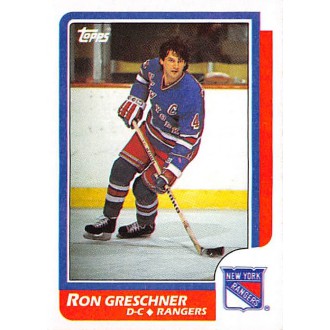 Řadové karty - Greschner Ron - 1986-87 Topps No.18
