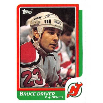 Řadové karty - Driver Bruce - 1986-87 Topps No.19