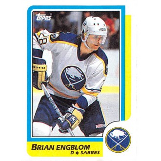 Řadové karty - Engblom Brian - 1986-87 Topps No.40