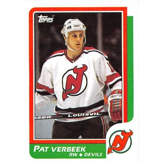 Řadové karty - Verbeek Pat - 1986-87 Topps No.46