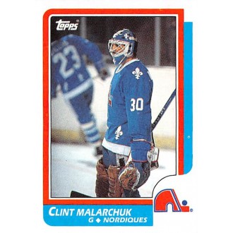 Řadové karty - Malarchuk Clint - 1986-87 Topps No.47