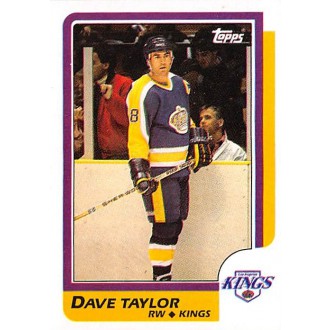 Řadové karty - Taylor Dave - 1986-87 Topps No.63