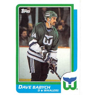 Řadové karty - Babych Dave - 1986-87 Topps No.73