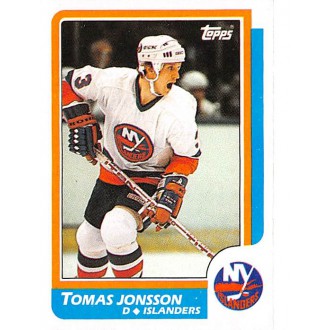 Řadové karty - Jonsson Tomas - 1986-87 Topps No.78