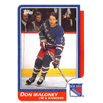 Řadové karty - Maloney Don - 1986-87 Topps No.81
