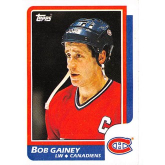 Řadové karty - Gainey Bob - 1986-87 Topps No.96