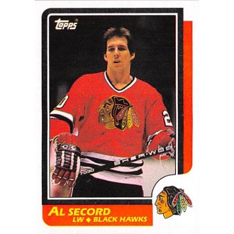 Řadové karty - Secord Al - 1986-87 Topps No.100