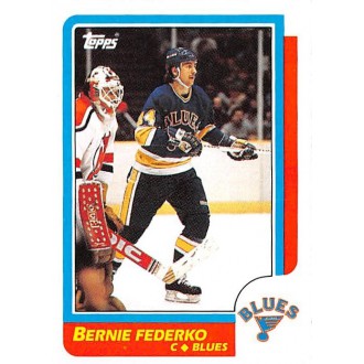 Řadové karty - Federko Bernie - 1986-87 Topps No.105