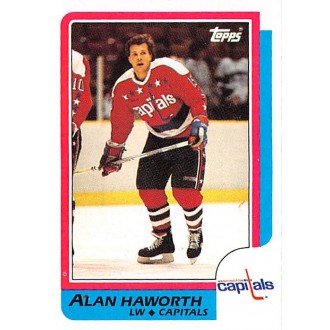 Řadové karty - Haworth Alan - 1986-87 Topps No.107