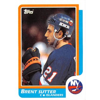 Řadové karty - Sutter Brent - 1986-87 Topps No.117