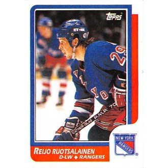 Řadové karty - Ruotsalainen Reijo - 1986-87 Topps No.128