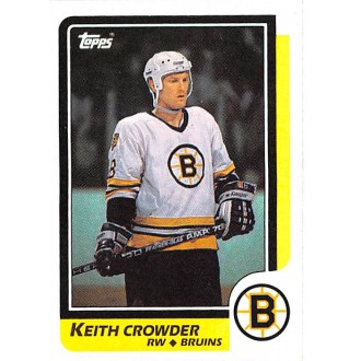 Řadové karty - Crowder Keith - 1986-87 Topps No.130