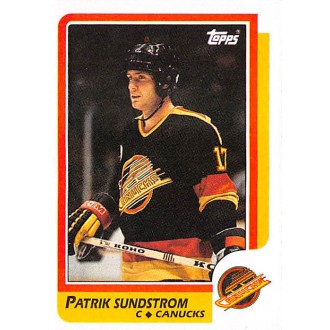 Řadové karty - Sundstrom Patrik - 1986-87 Topps No.156