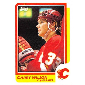 Řadové karty - Wilson Carey - 1986-87 Topps No.166
