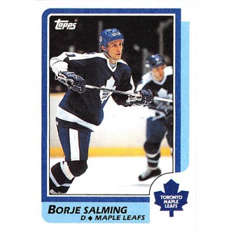 Řadové karty - Salming Borje - 1986-87 Topps No.169