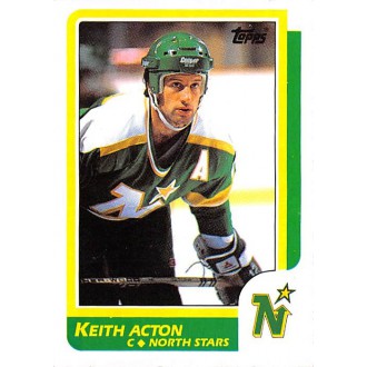 Řadové karty - Acton Keith - 1986-87 Topps No.172