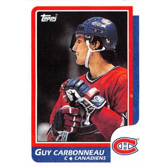 Řadové karty - Carbonneau Guy - 1986-87 Topps No.176