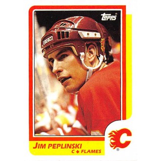 Řadové karty - Peplinski Jim - 1986-87 Topps No.182