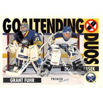 Řadové karty - Fuhr Grant, Hašek Dominik - 1994-95 Topps Premier No.80