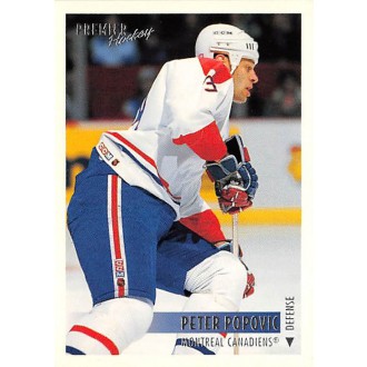 Řadové karty - Popovic Peter - 1994-95 Topps Premier No.158