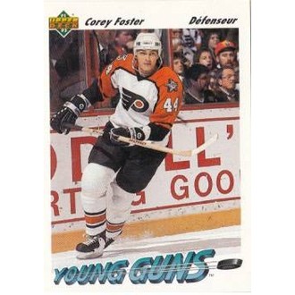 Řadové karty - Foster Corey - 1991-92 Upper Deck French No.591