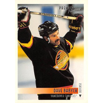 Řadové karty - Babych Dave - 1994-95 Topps Premier No.256
