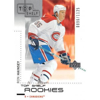 Řadové karty - Hainsey Ron - 2002-03 Top Shelf No.94