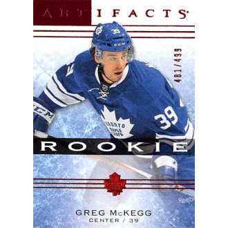 Paralelní karty - McKegg Greg - 2014-15 Artifacts Ruby No.123
