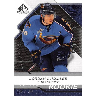 Řadové karty - LaVallee Jordan - 2008-09 SP Game Used No.133