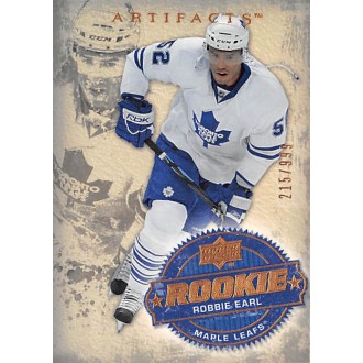 Řadové karty - Earl Robbie - 2008-09 Artifacts No.206