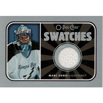 Jersey karty - Denis Marc - 2006-07 O-Pee-Chee Swatches No.S-MD