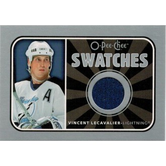 Jersey karty - Lecavalier Vincent - 2006-07 O-Pee-Chee Swatches No.S-VL