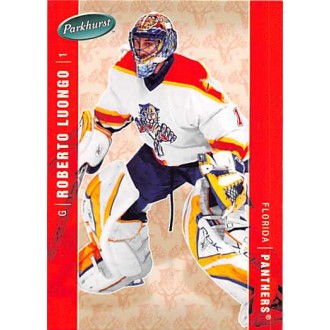 Řadové karty - Luongo Roberto - 2005-06 Parkhurst No.202