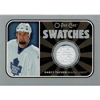Jersey karty - Tucker Darcy - 2006-07 O-Pee-Chee Swatches No.S-DT