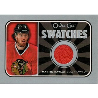 Jersey karty - Havlát Martin - 2006-07 O-Pee-Chee Swatches No.S-HA